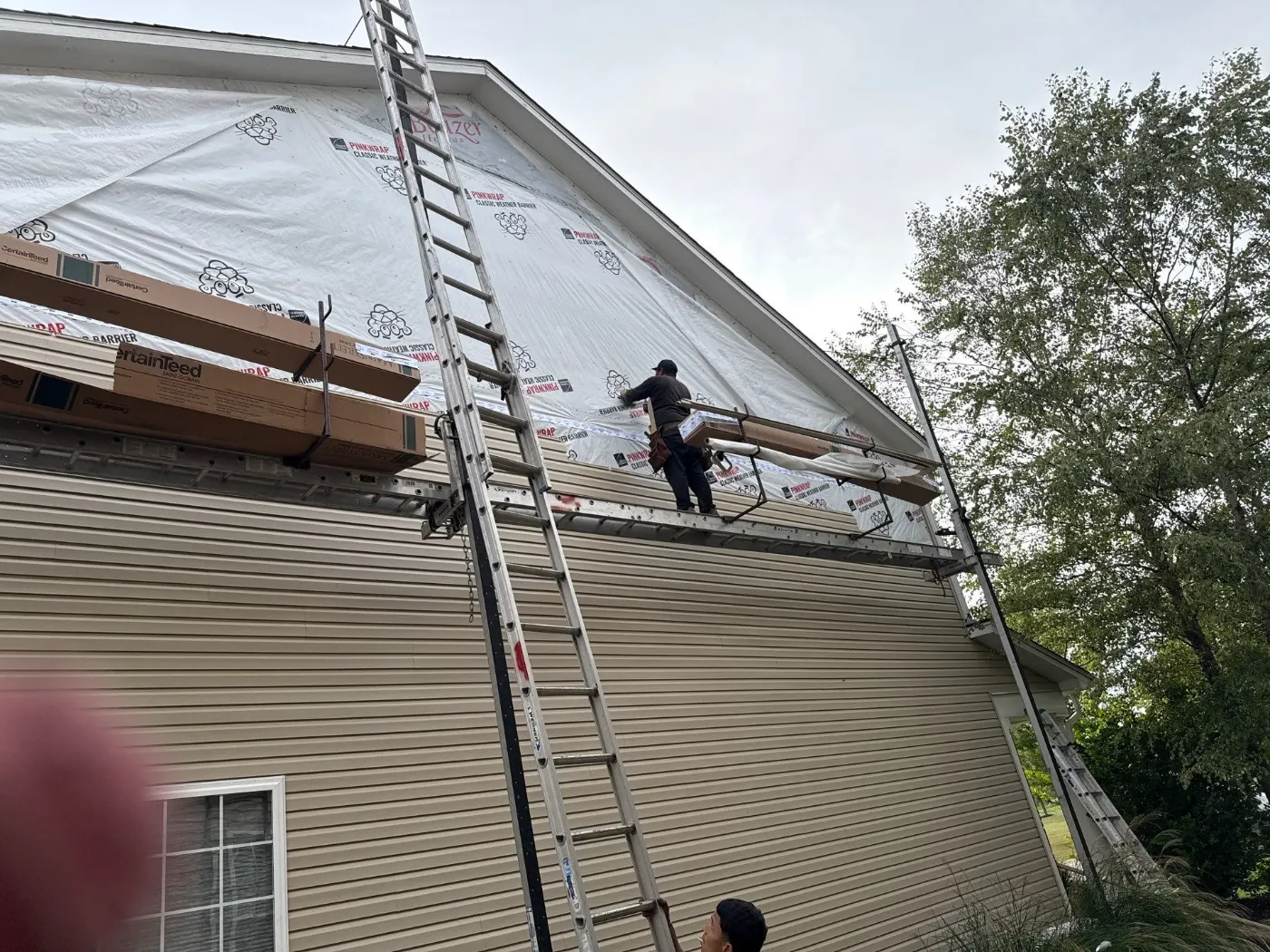 Siding by Crossfields Siding Company near Wynnedale, IN